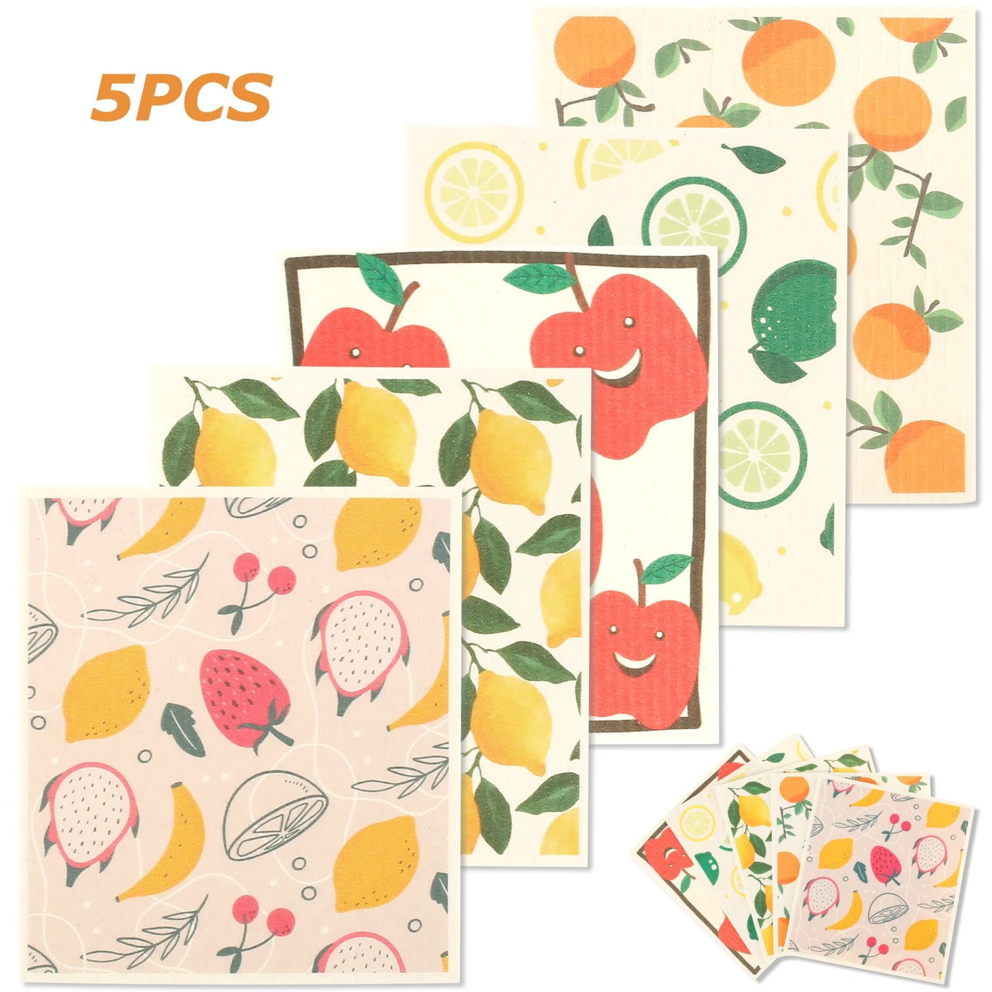 Pano de Prato Sueco Ceci Home  , Reutilizável e super Absorvente