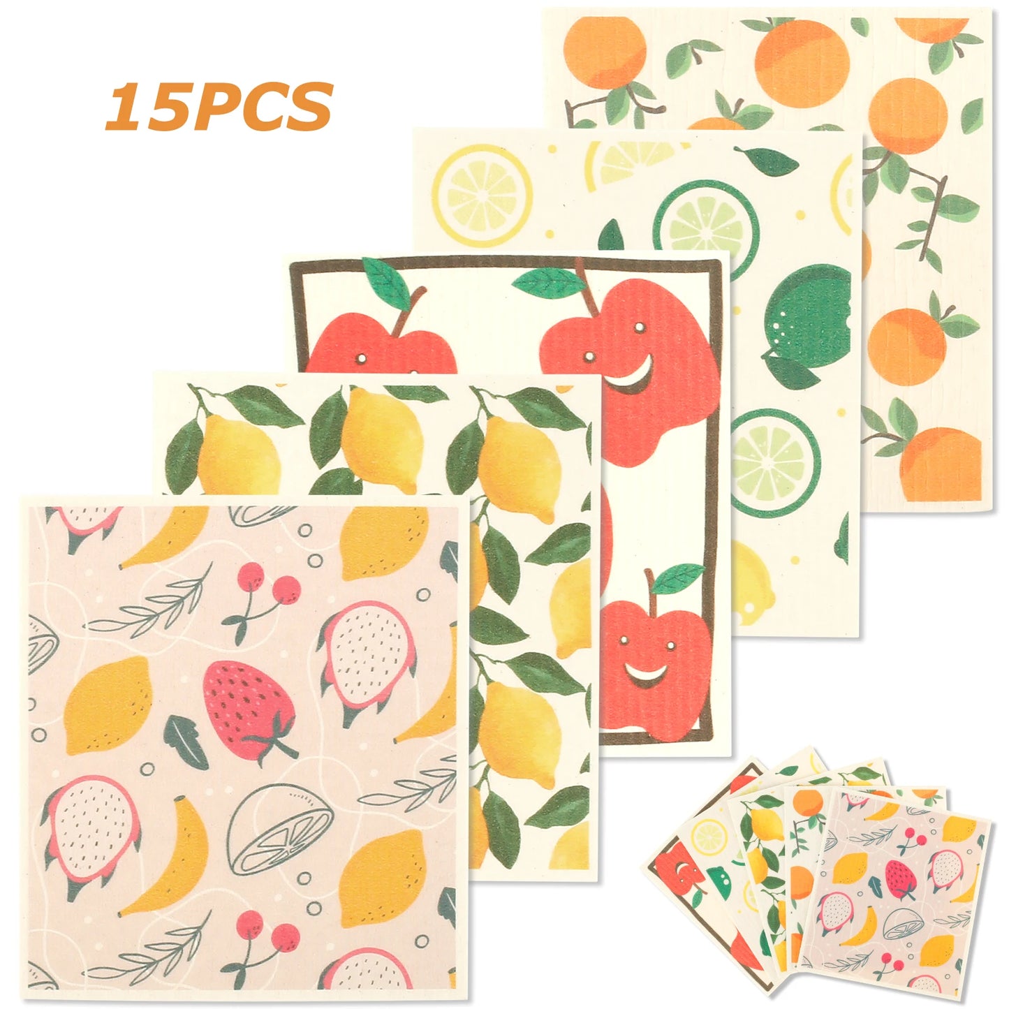 Pano de Prato Sueco Ceci Home  , Reutilizável e super Absorvente