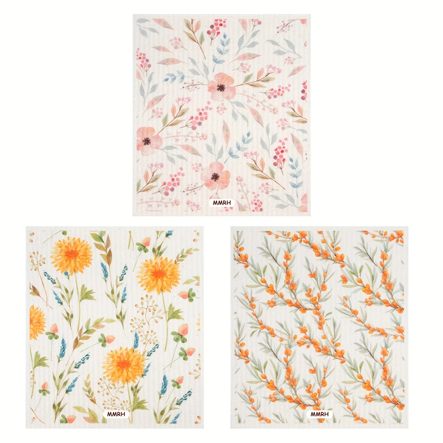 Pano de Prato Sueco Ceci Home  , Reutilizável e Super Absorvente