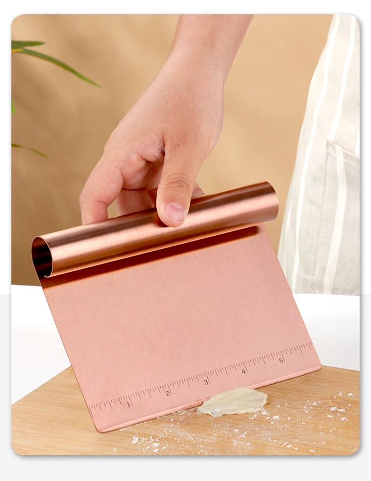 Cortador Espátula Inox Raspador de Massa de Bolo e Legumes Ceci Home