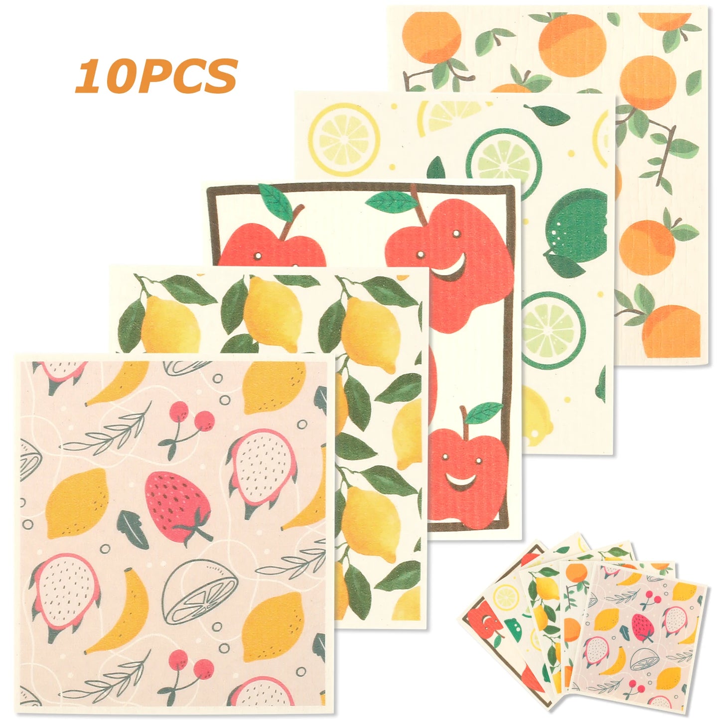 Pano de Prato Sueco Ceci Home  , Reutilizável e super Absorvente