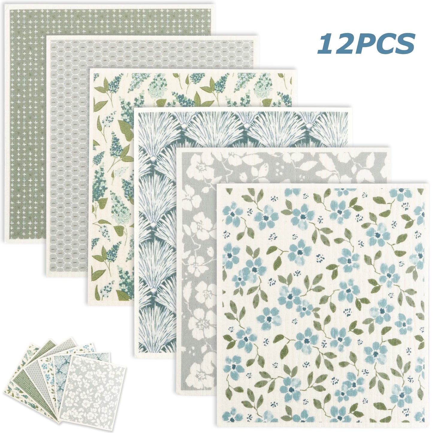 Pano de Prato Sueco Ceci Home  , Reutilizável e super Absorvente