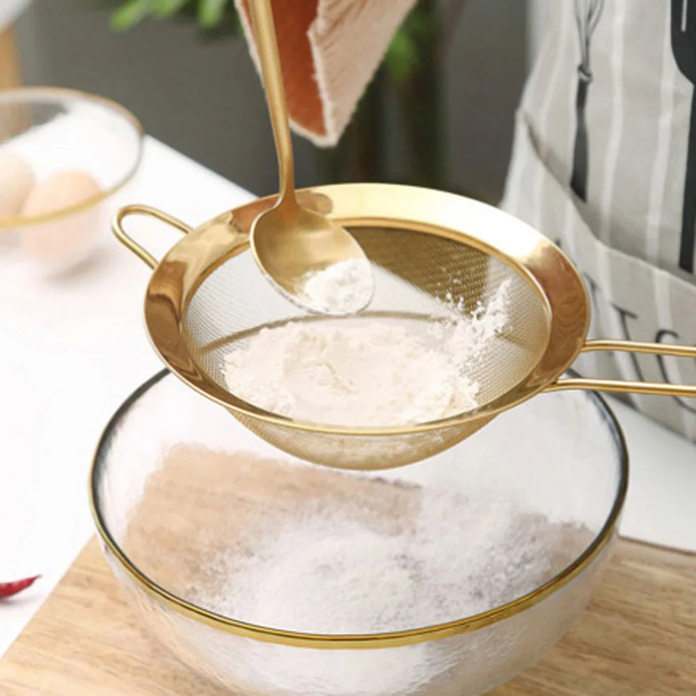 Peneira Malha Fina  de Inox Inoxidável Ceci Home