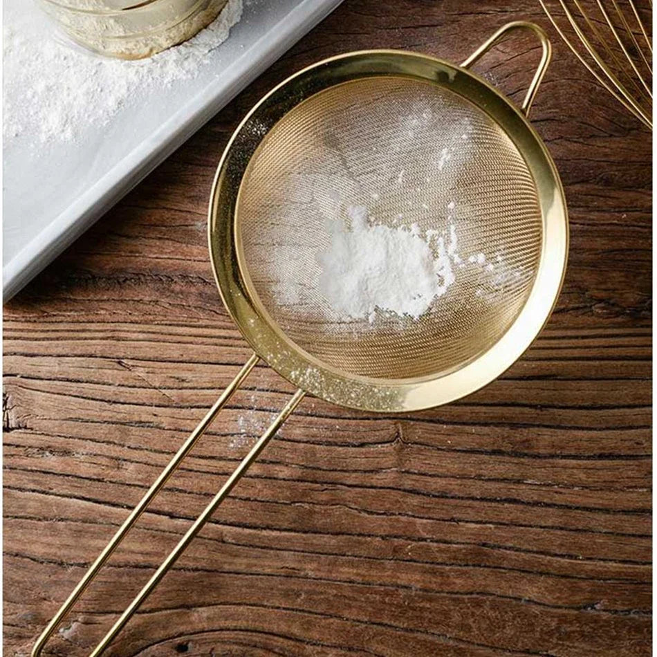 Peneira Malha Fina  de Inox Inoxidável Ceci Home