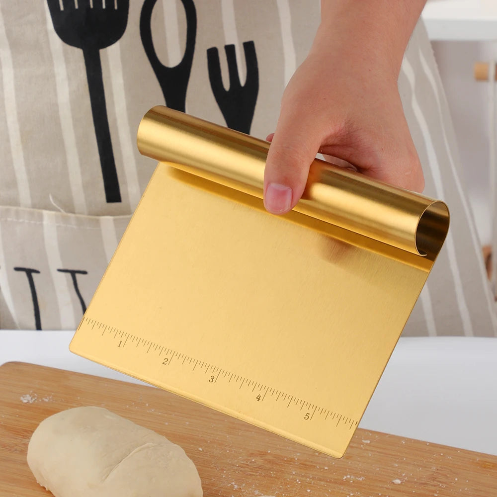 Cortador Espátula Inox Raspador de Massa de Bolo e Legumes Ceci Home