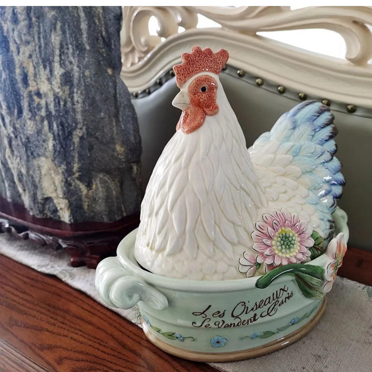 Porta Ovos de Ceramica Ceci Home