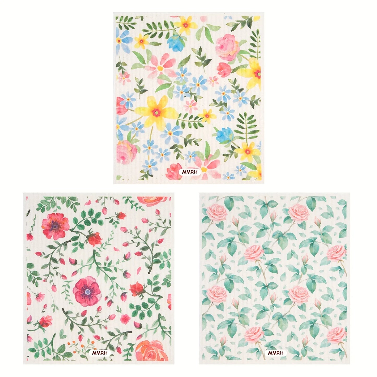Pano de Prato Sueco Ceci Home  , Reutilizável e Super Absorvente