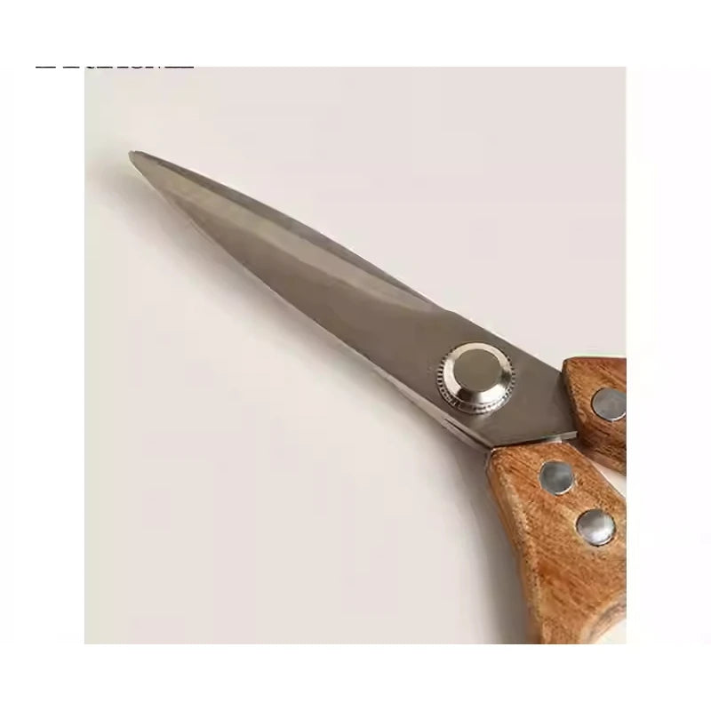 Tesoura de Inox Cabo Madeira