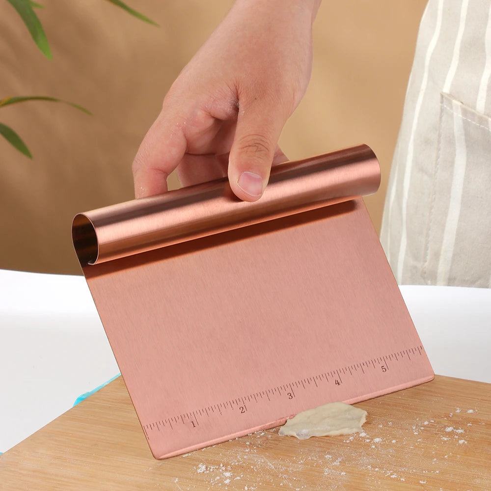 Cortador Espátula Inox Raspador de Massa de Bolo e Legumes Ceci Home