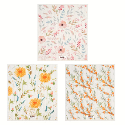 Pano de Prato Sueco Ceci Home  , Reutilizável e Super Absorvente