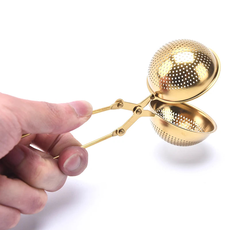 Infusor de chá Ceci Home em aço inoxidável , Peneira para bolos e doces