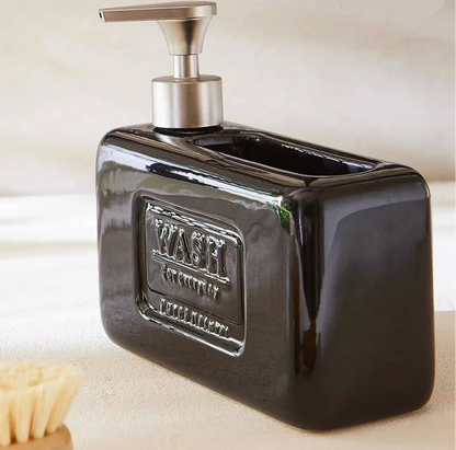 Dosador de Detergente em Cerâmica Ceci Home com Armazenamento