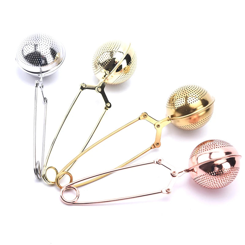 Infusor de chá Ceci Home em aço inoxidável , Peneira para bolos e doces