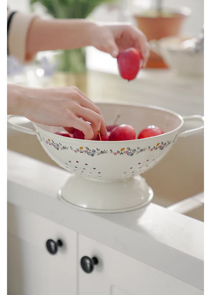 Cesto de Frutas e Escorredor Retrô Ceci Home