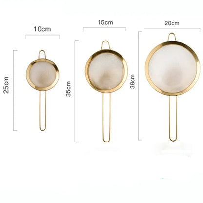 Peneira Malha Fina  de Inox Inoxidável Ceci Home